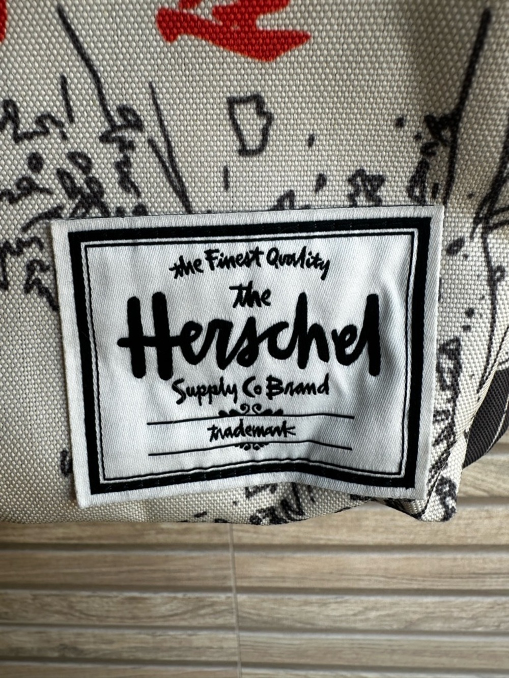 Herschel Backpack Asian Japanese Inspired Kanji Graphic Streetwear School Bag - Picture 2 of 14